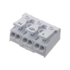 Złącze zatrzaskowe do druku, 3 pola, raster 10mm, wysokość 11,6mm, bez uziemienia, 450V / 24A, Degson DG238