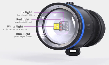 Latarka LED do nurkowania XTAR D30 LED Cree 4000lm