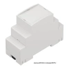 Obudowa modułowa na szynę DIN ZD1002J, 90 × 36 × 67 mm, ABS V0, jasnoszara, Kradex