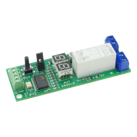 Przekaźnik czasowy sekundowy - zlutowany KIT AVT 1535/1