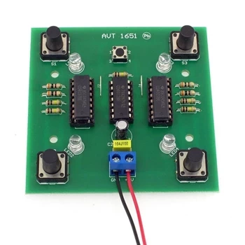 Gra - Kto pierwszy - zlutowany KIT AVT 1651