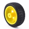 Koło 68x26mm - do robotów i pojazdów DIY - z bieżnikiem typ A
