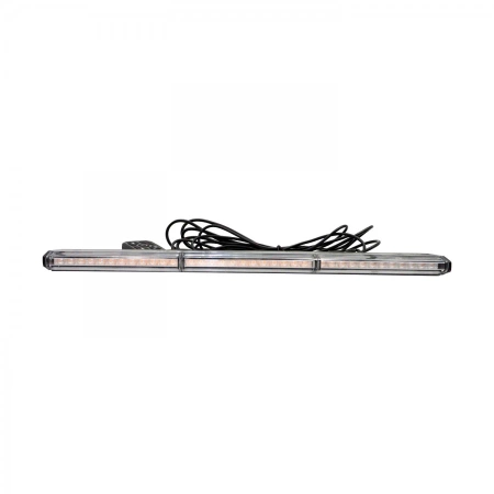 Belka ostrzegawcza LED na dach pojazdu, SLIM, 47 cm, 13W, 36 LED, światło pomarańczowe, śruby, BLK0044