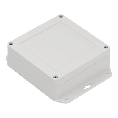 Obudowa hermetyczna z uchem ZP120.120.45 jasnoszara ABS