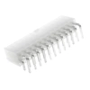 Wtyk ATX 24-stykowy męski kątowy do montażu na PCB, raster 4,20 mm, biały, KWM4505-24R