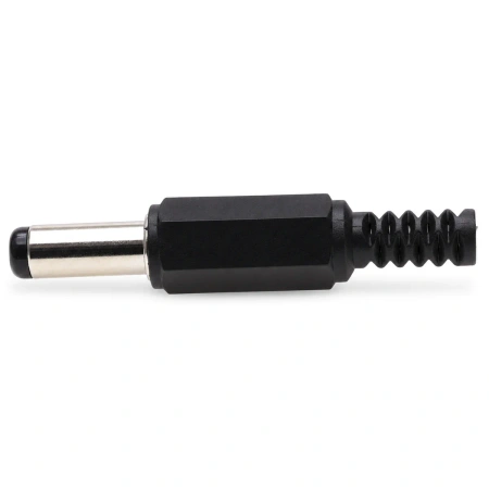 Wtyk zasilający DC 2,1/5,5/14 mm prosty, na kabel, Vitalco