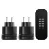 Gniazdo sieciowe zdalnie sterowane 2szt + pilot, IP44, EMOS P0067