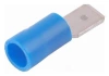 Konektor płaski męski izolowany 4.8mm 0.8mm 1.5-2.5mm² - końcówka kablowa SGE
