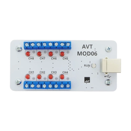 Uniwersalny moduł portów I/O na USB, AVTMOD06