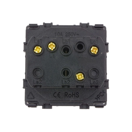 Moduł - Włącznik żaluzjowy / roletowy - złoty - Tawoia Glass