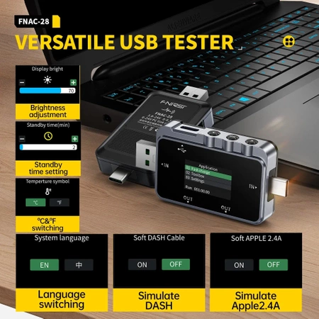 Tester USB FNIRSI FNAC-28