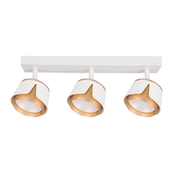 Kinkiet GX53 LED x3 biały+złoty, XUDO IK283W