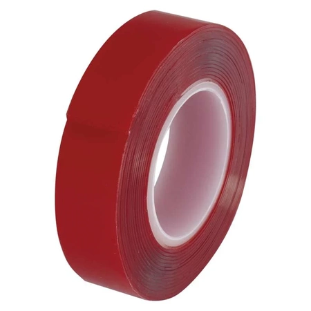 Akrylowa taśma dwustronna 18mm, długość 3m, udźwig 2 kg/30 cm