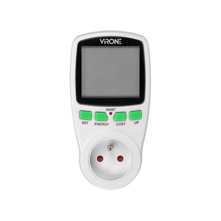 Watomierz, Licznik energii do gniazdka, 16A, VIRONE EM4