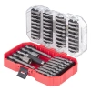 Zestaw 45 bitów i nasadek do wkrętarki 1/4" HEX, stal S2, PH, PZ, Torx, imbus, płaskie, w etui - AMiO 04932