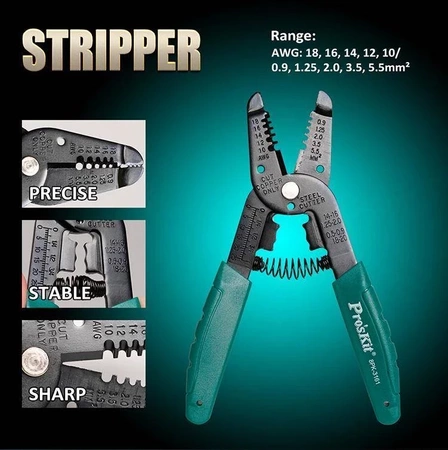 Zestaw narzędzi z lutownicą, PK-1700NB Proskit