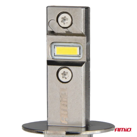 Żarówka samochodowa LED 2szt H3 6000K Canbus 60W AMIO-04113 seria HYBRID AMIO-04113