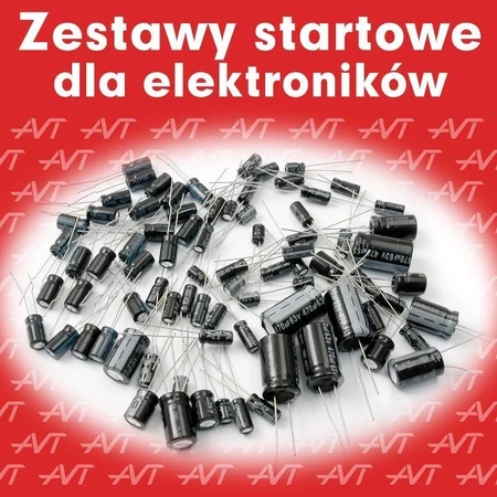 Zestaw kondensatorów elektrolitycznych, 100 sztuk, AVT703