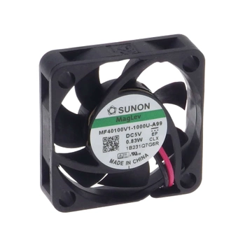 Wentylator osiowy Sunon 40×40×10 mm, 5 V DC, 13 m³/h, 27 dB(A)