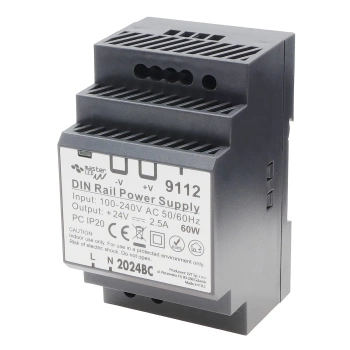 Zasilacz na szynę DIN 24V 60W 2.5A IP20