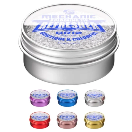 Preparat do regeneracji grotów lutowniczych - Mechanic QR12 Soldering Tip Refresher, puszka 12g