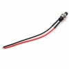 Przycisk chwilowy PBS-110 zwierny OFF-(ON), 1 A 250 V, otwór 7 mm, przewody 10 cm, czarny