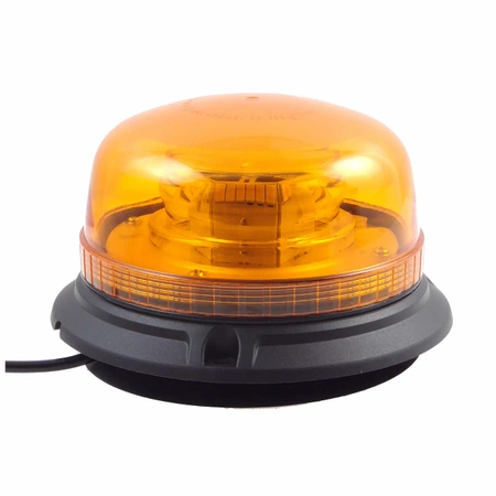 Lampa ostrzegawcza LED do pojazdu, OPTI, 36 LED, światło pomarańczowe, magnes, R65 R10, 12V/24V, ALR0060