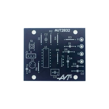 Wielofunkcyjny układ czasowy - PCB do projektu AVT 2832