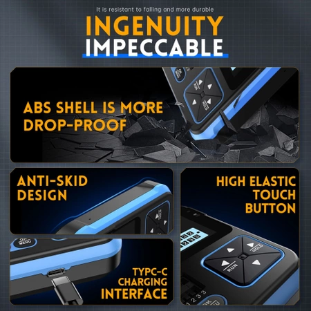 Oscyloskop 500kHz; Tester elementów; Generator sygnału DDS, FNIRSI DSO-TC3