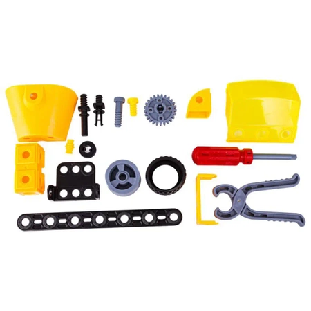 Klocki konstrukcyjne: Betoniarka 6w1, 193 elementów