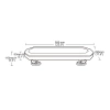 Belka ostrzegawcza LED na dach pojazdu, 58 cm, 48W, 200 LED, światło pomarańczowe, magnes, R65 R10, BLK0045