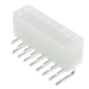 Wtyk ATX 14-stykowy męski kątowy do montażu na PCB, raster 4,20 mm, biały, KWM4505-14R