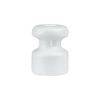 Uchwyt kabla ceramiczny 18×23 mm natynkowy biały - Ceramic Loft