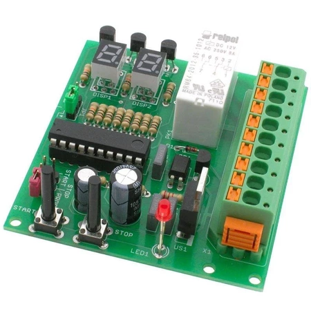 Uniwersalny przekaźnik czasowy ze złączem SKEDD - KIT AVT 5610