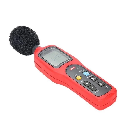 Miernik poziomu dźwięku Uni-T UT-352, 30-130 dB, 4 zakresy, wyjście analogowe
