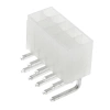 Wtyk ATX 10-stykowy męski kątowy do montażu na PCB, raster 4,20 mm, biały, KWM4505-10R