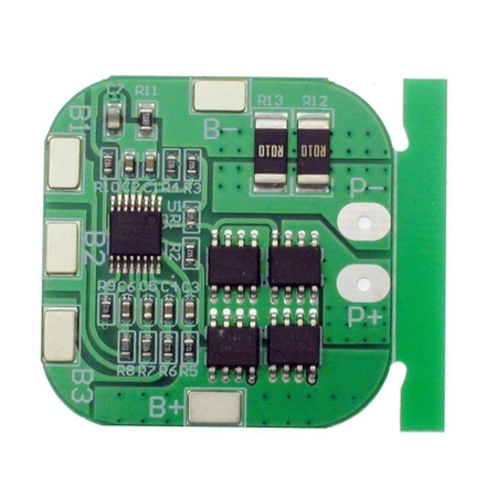 Moduł BMS PCM PCB ładowania i ochrony ogniw Li-Ion 4S - 16V - 5A - 18650