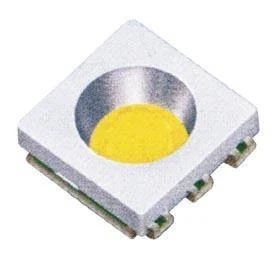Dioda LED SMD 5060 (PLCC6) biała (6000 K), 24 lm, kąt 120° do układów elektronicznych