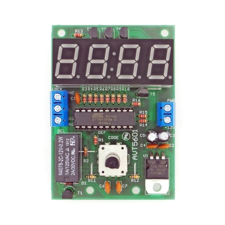 Zamek szyfrowy Lock - zlutowany KIT AVT 5601