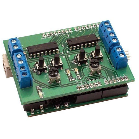Sterownik silników DC i krokowych dla Arduino - AVTduino Motor - zlutowany KIT AVT 1619