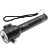 Latarka samochodowa LED, 200 lm, zbijak szyb, przecinak pasów, funkcja powerbanku, ładowanie USB-C, ALR-LA0213
