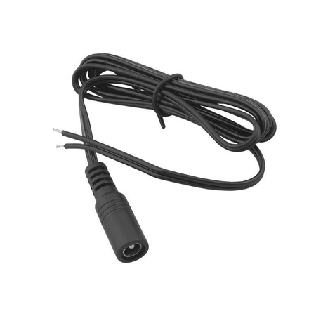 Gniazdo zasilania DC 2,5/5,5 mm, z przewodem 1 m, PRZ