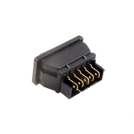 Przełącznik samochodowy do szyb elektrycznych z podswietlaniem (on)-off-(on)