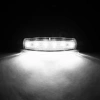 Lampa obrysowa LED biała 6 diod 12/24 V, 96 × 20 mm, montaż poziomy i pionowy - L2254-B
