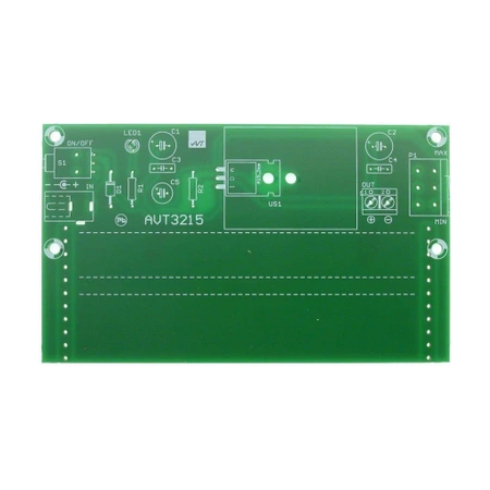 Sterownik odciągu oparów, PCB do projektu AVT3215