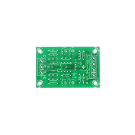 Niskoszumny przedwzmacniacz mikrofonowy stereo, dwukanałowy - PCB do projektu AVT 2017