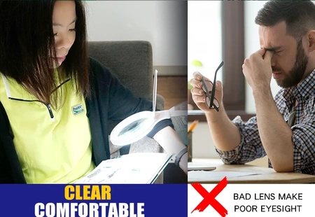 Lupa stołowa z podświetlaniem MA-1010U LED 5V/2.5W USB Proskit