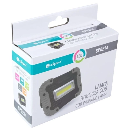 Lampa warsztatowa, naświetlacz 500lm, 4xAA, SP0214