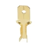 Konektor płaski męski nieizolowany 6.3mm 2.5mm² - końcówka kablowa - blister 10szt