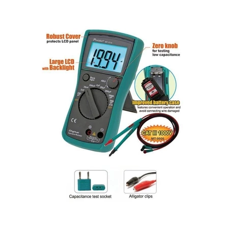 Miernik pojemności 0.1pF - 20mF, Proskit MT-5110